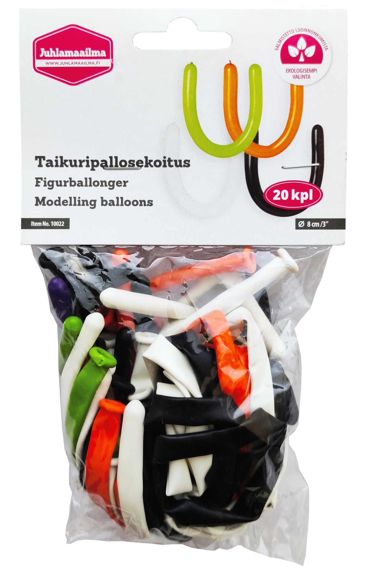 Taikuri-ilmapallosekoitus 20 kpl/pss