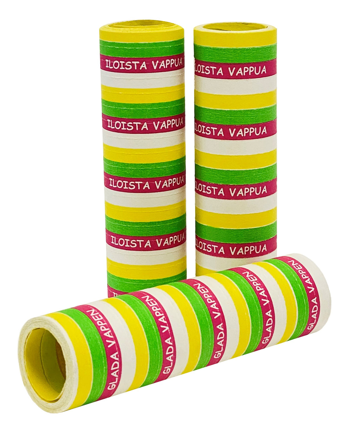 Iloista vappua, Glada vappen serpentiini 1 rll