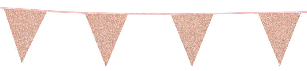 Viirinauha kimaltava ruusukulta 16x20 cm - 6 m