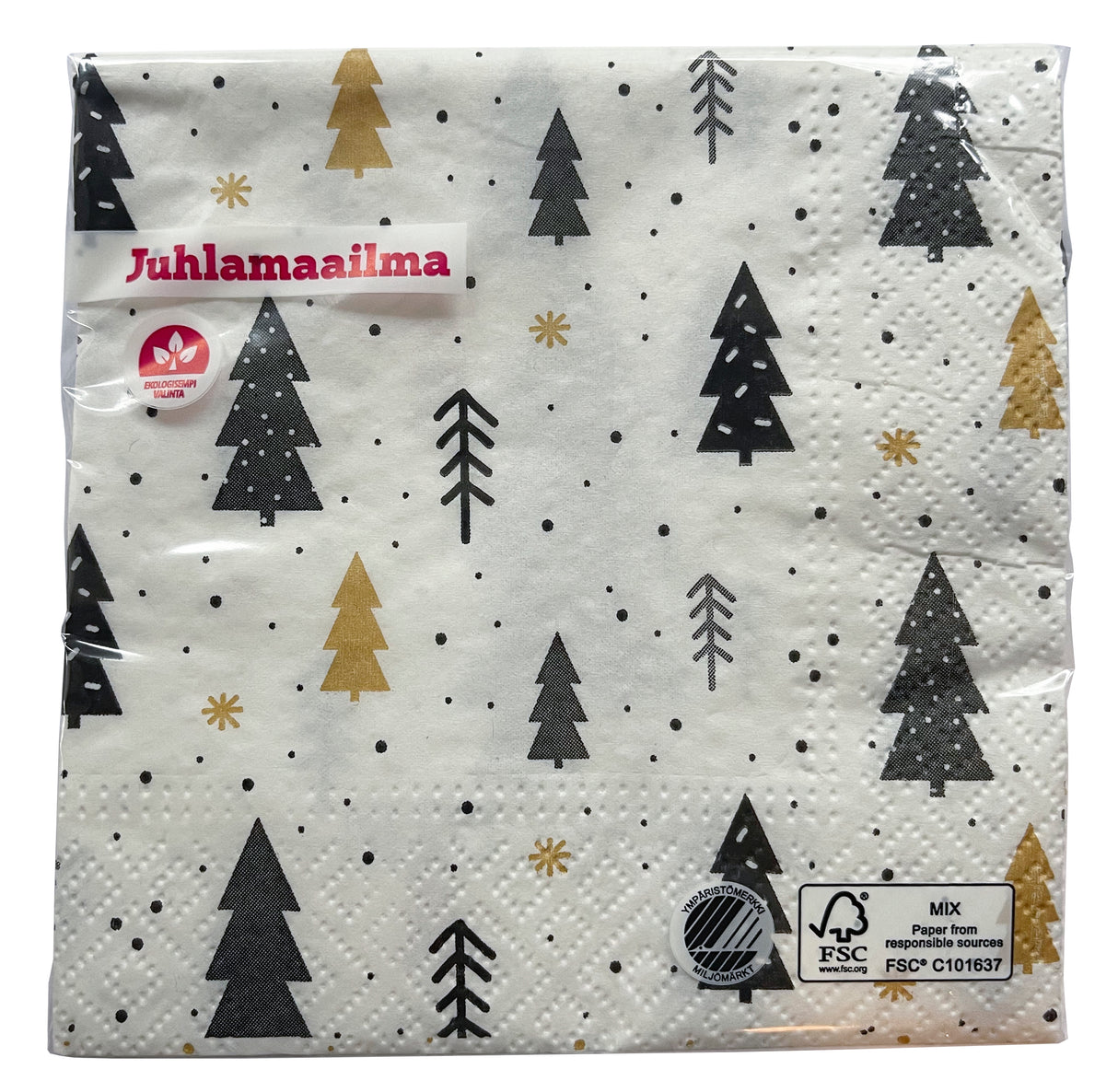 Christmas joulukuuset lautasliina 25 x 25 cm 20 kpl/pkt
