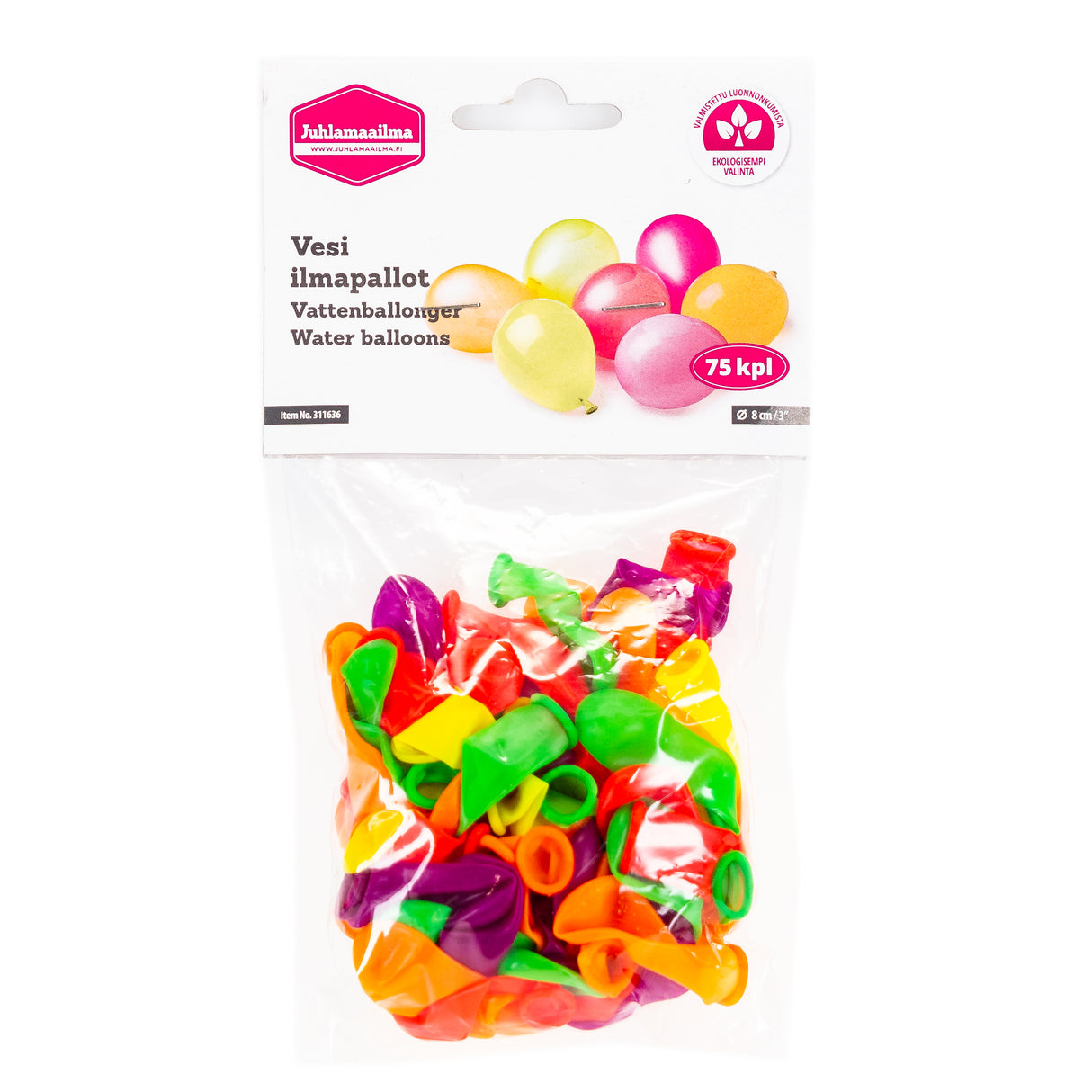 Vesi-ilmapallot 75 kpl/pss