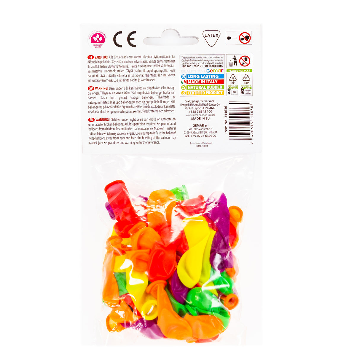 Vesi-ilmapallot 75 kpl/pss