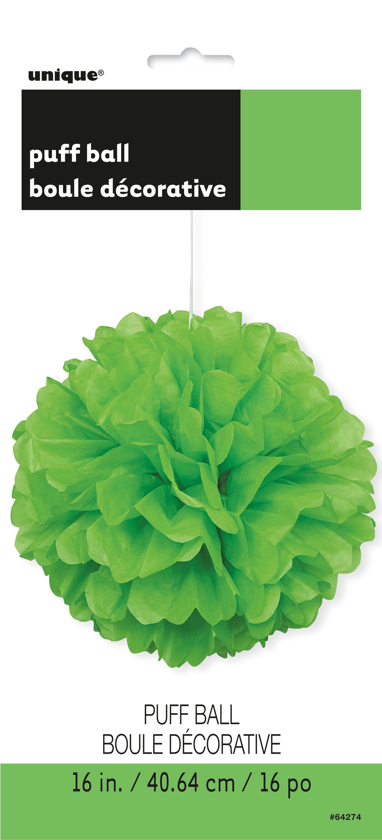 Pom Pom limenvihreä koriste, halk. 41,6 cm