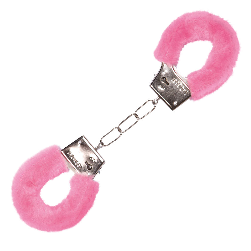 Käsirautalajitelma teddyllä, 2 väriä