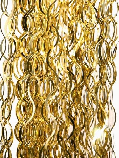 Lameenauha kiharrettu, kullanvärinen, korkeus 200 cm