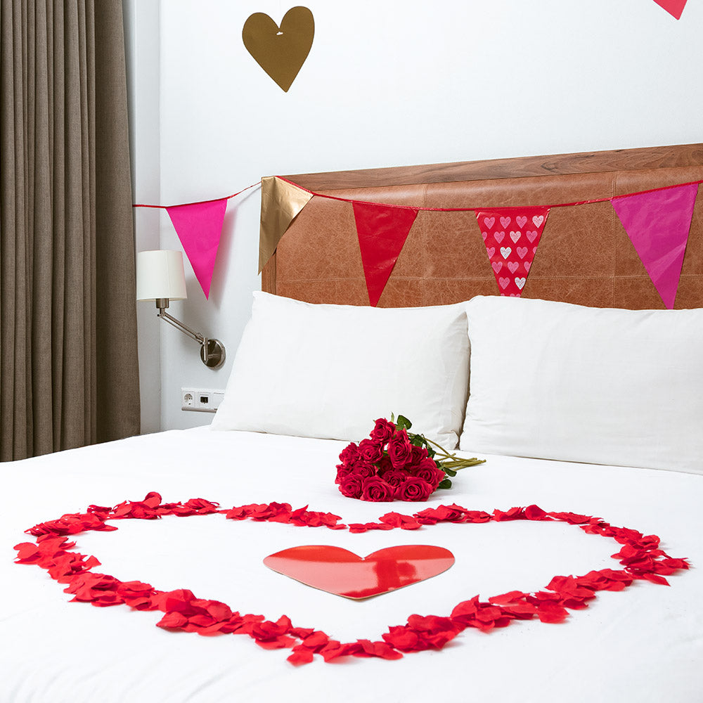 Ruusunterälehdet punainen 288 kpl/pkt