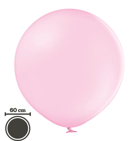 Jätti-ilmapallo 60 cm vaaleanpunainen