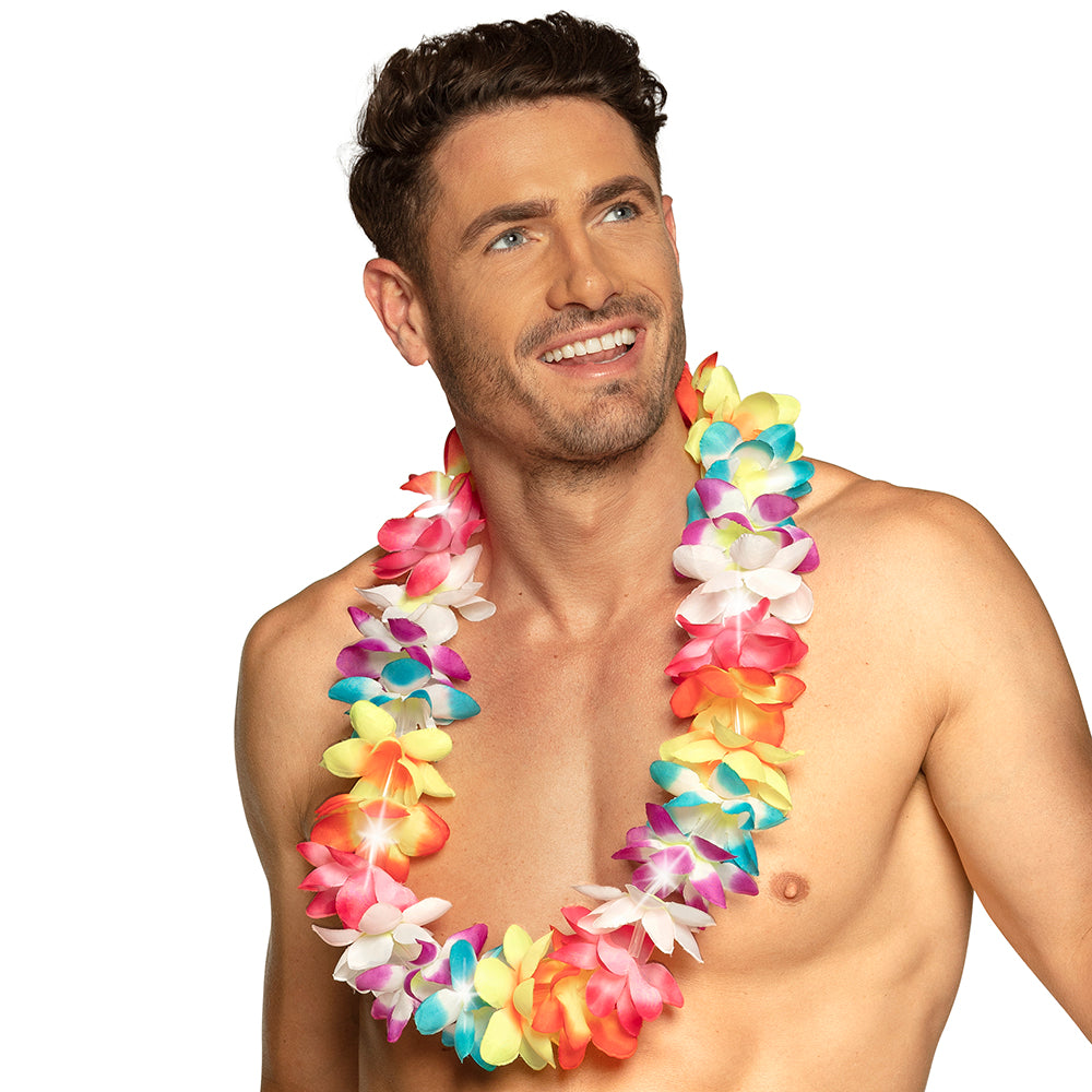 Lei värikäs LED-valoilla