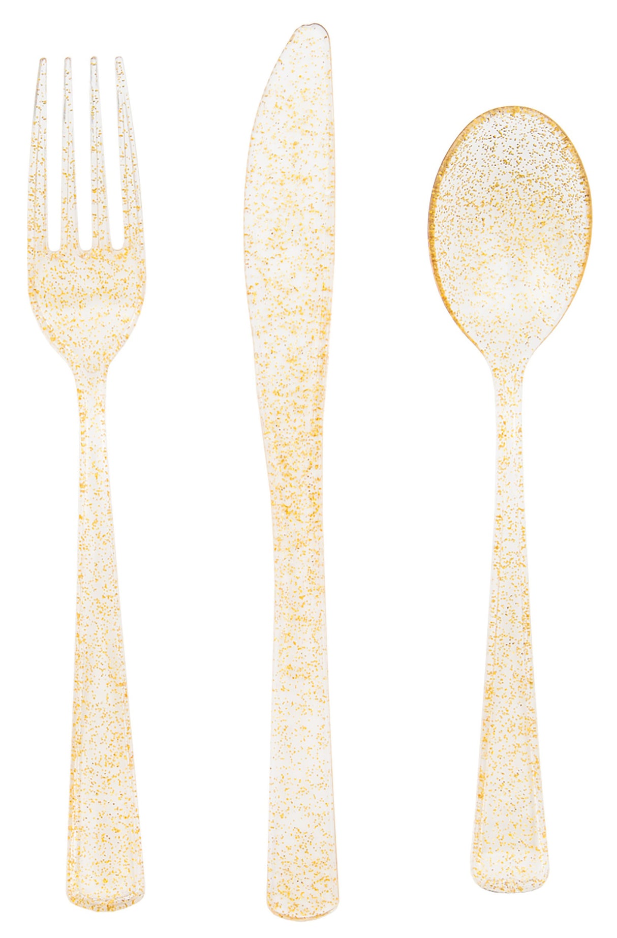 Aterimet kullanvärinen kimalle 18 kpl/pkt