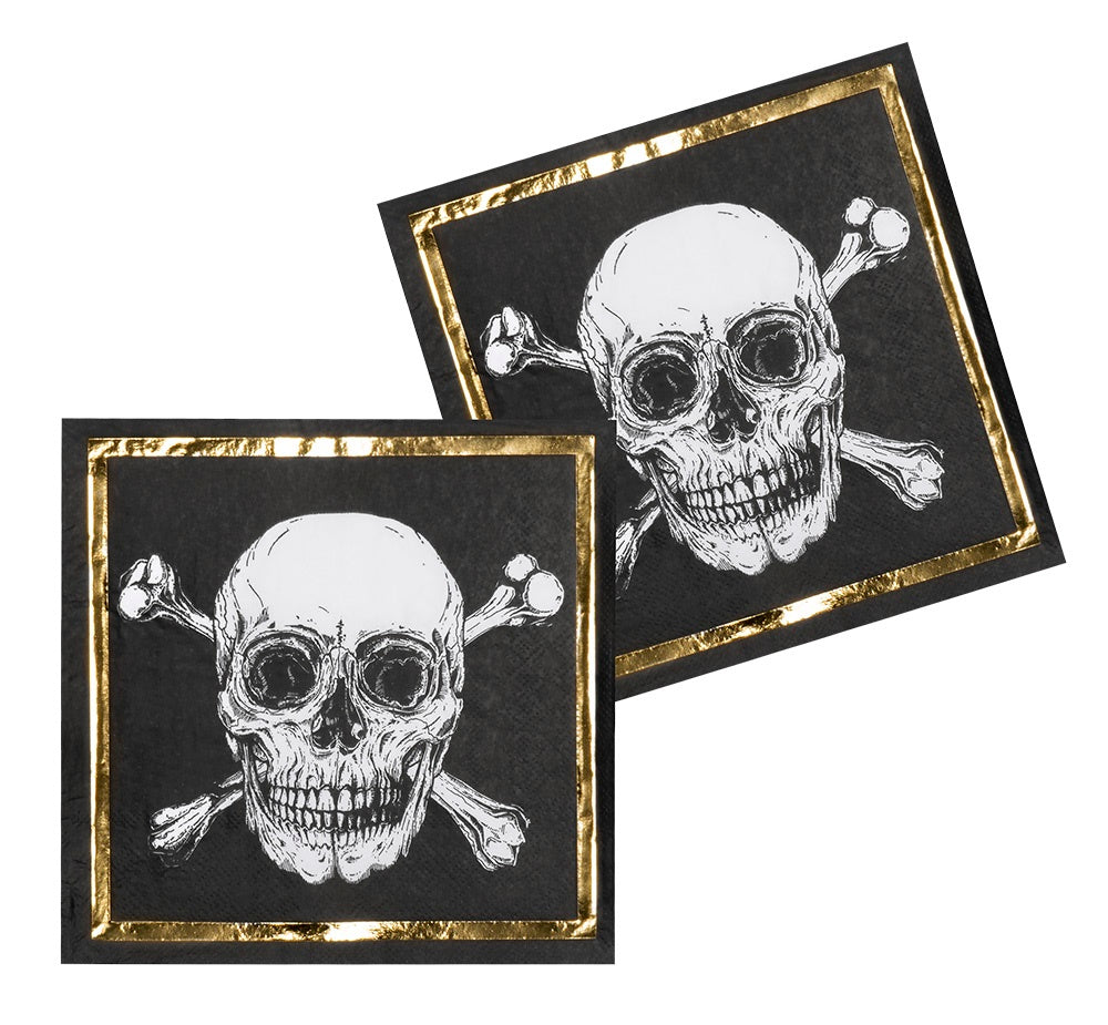 Merirosvo suuri lautasliina 12 kpl/pkt