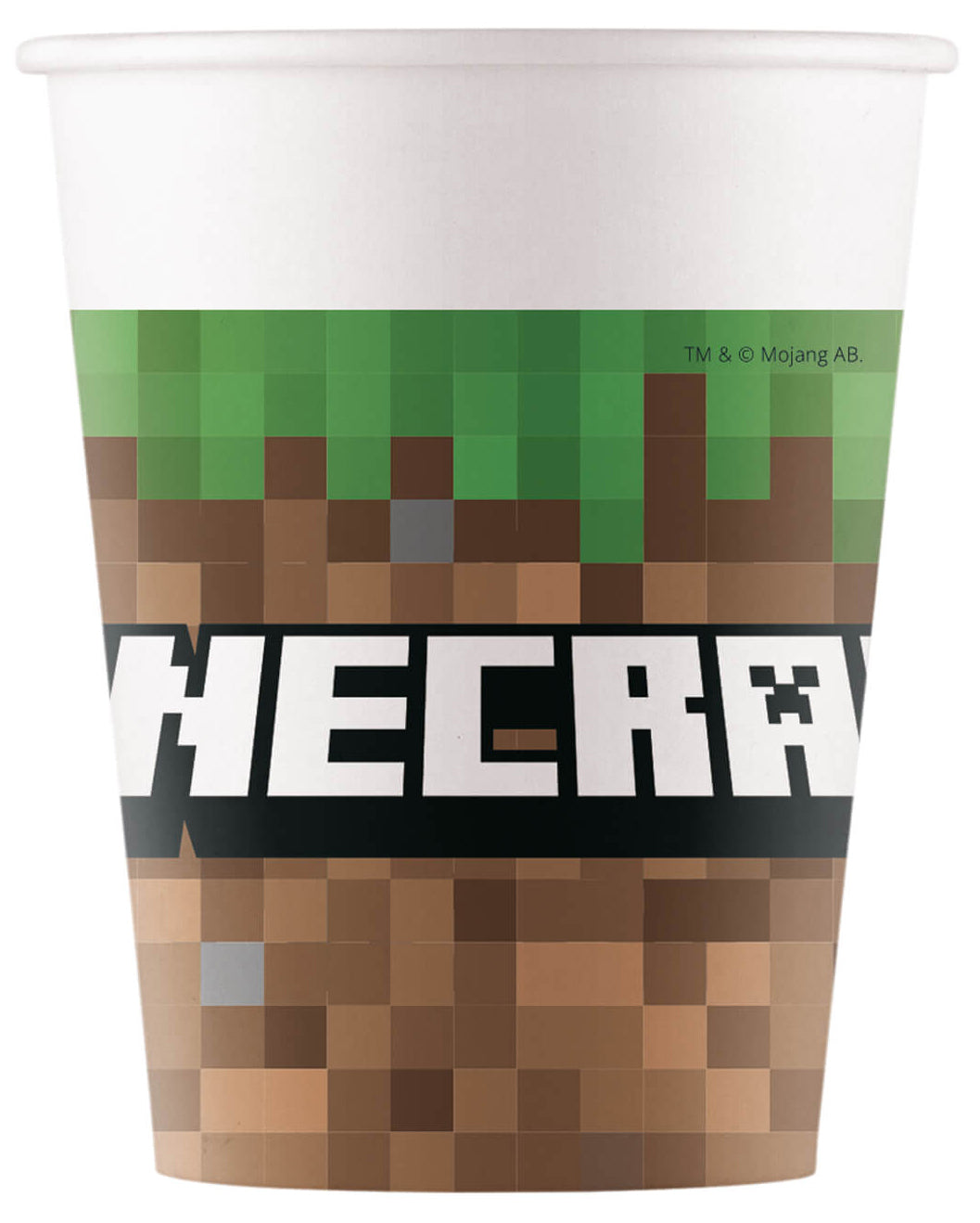 Minecraft pahvimuki 200 ml 8 kpl/pkt