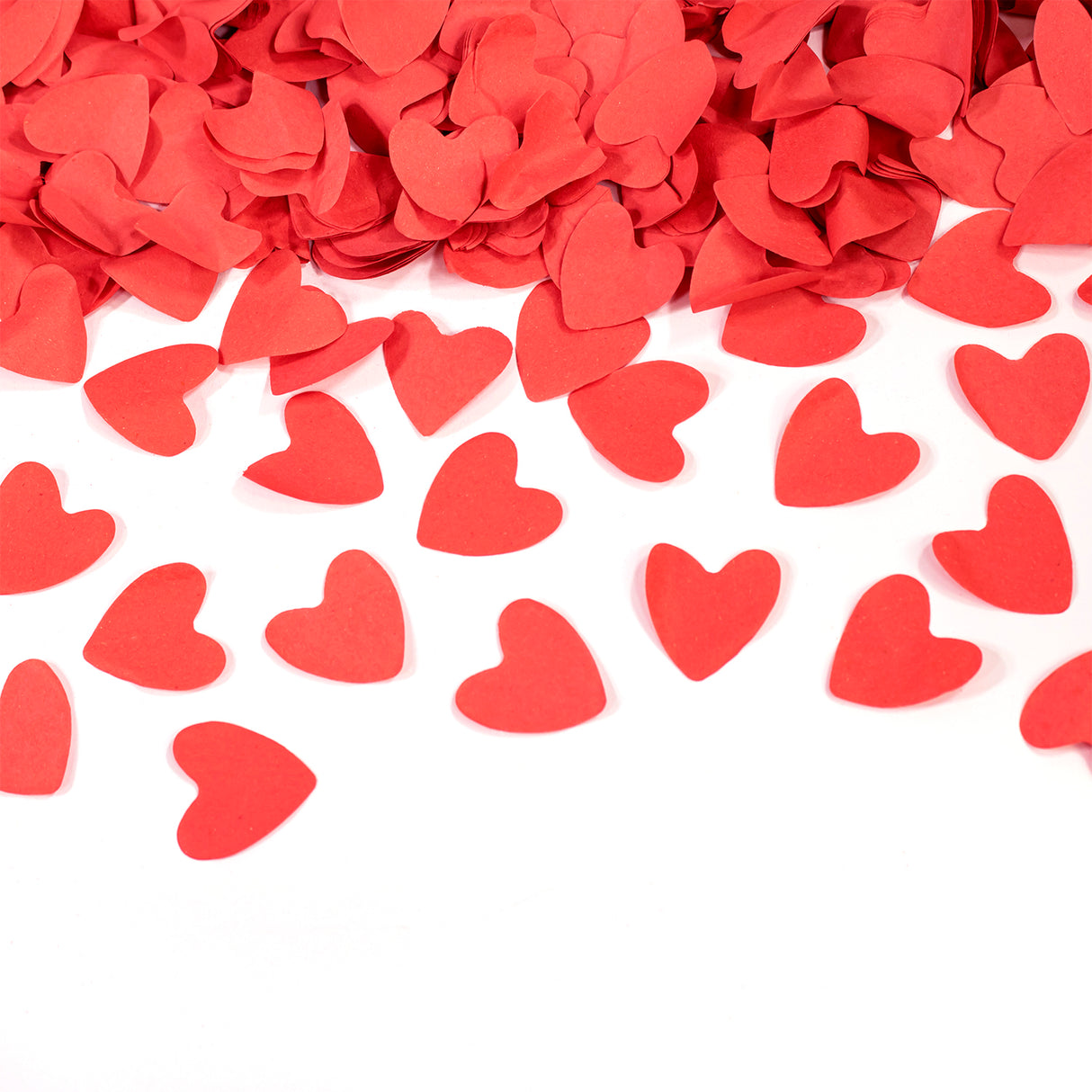 Konfettitykki sydän punainen 40 cm