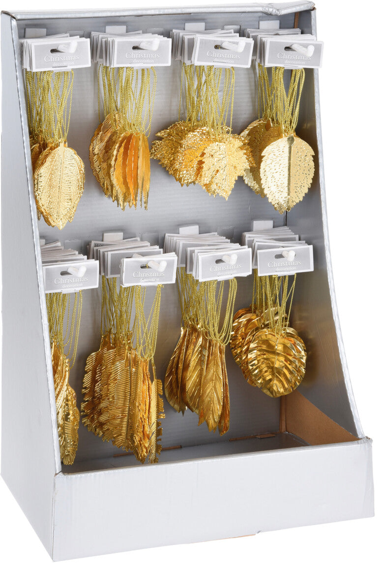 Lehtikoriste kullanvärinen 1 kpl/pkt (8 erilaista vaihtoehtoa)