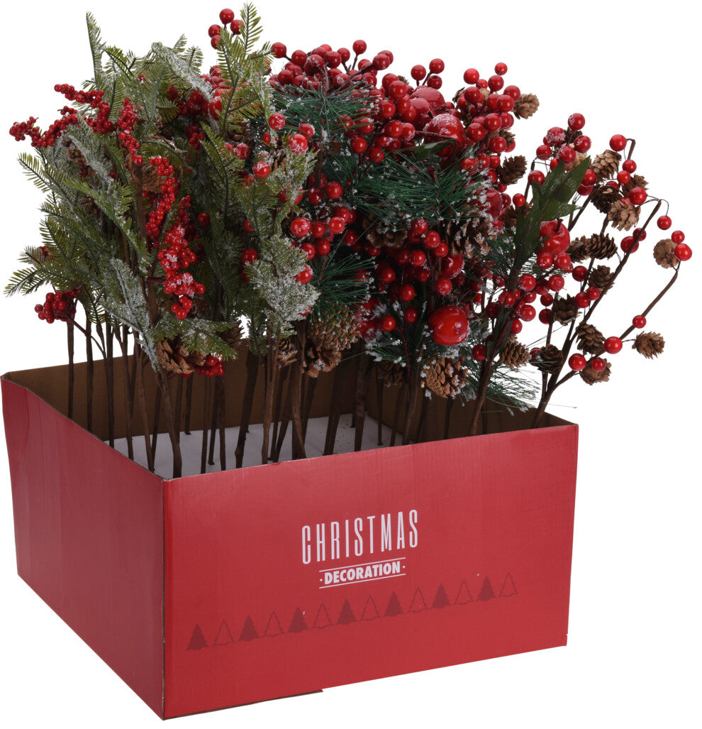 Koristeoksa joulu 49 cm 1 kpl, lajitelma 6 eri vaihtoehtoa