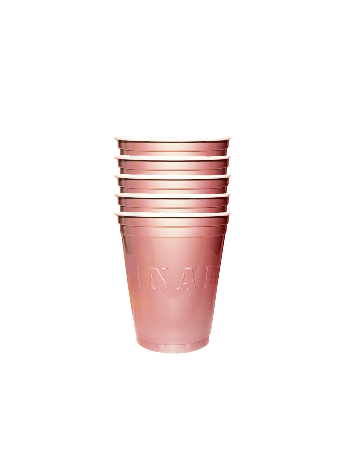 Muovimuki konepestävä ruusukulta 530 ml 20 kpl/pkt