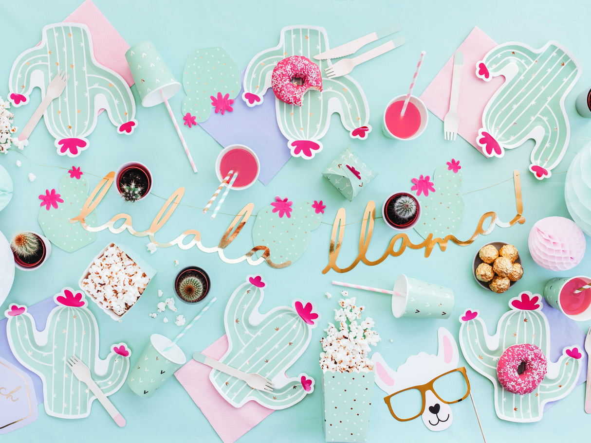 Vaaleanturkoosi herkkukippo 7 x 7 x 12.5 cm 6 kpl/pkt