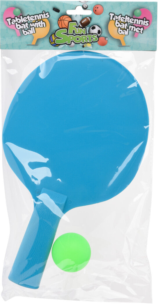Pöytätennismaila ja pallo lajitelmatuote, 4 erilaista