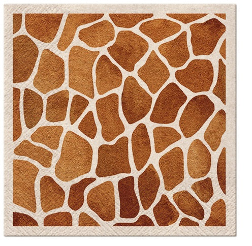 Lounaslautasliina 33 x 33 cm eko kirahvi 20 kpl/pkt