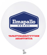 Mainosjättikumipallot 170 cm, 2-väripainatus
