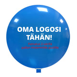 Mainosjättikumipallot 170 cm 2-väripainatuksella