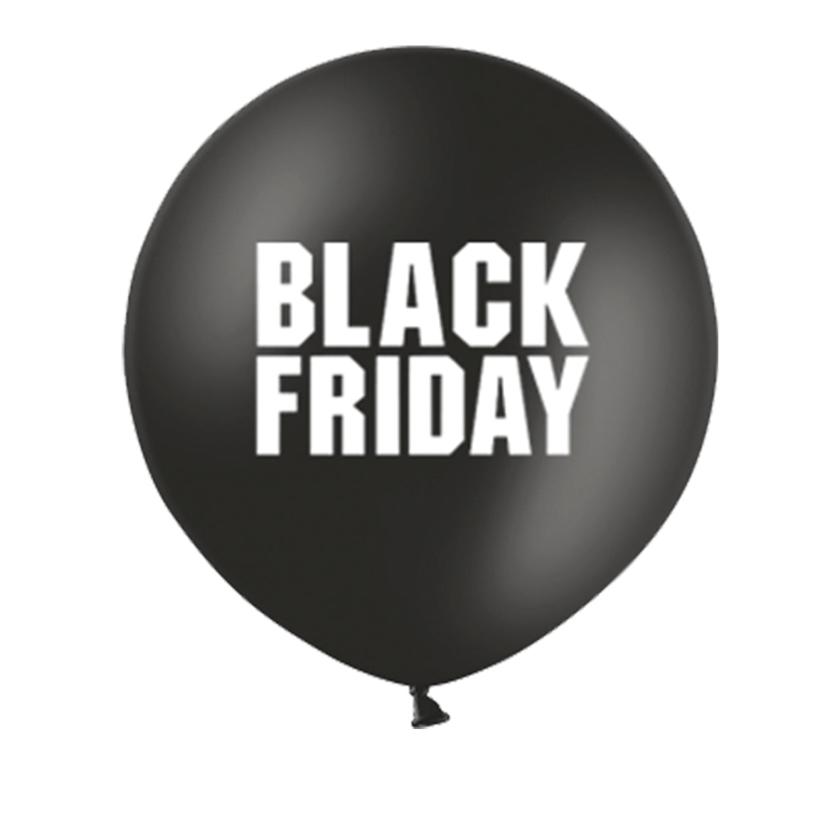 60 cm Black Friday jättipallo