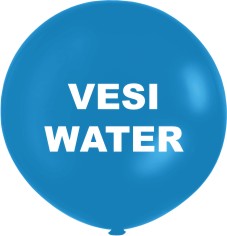 VESI-jättipallot 170 cm, sininen