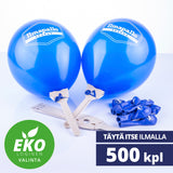 500 mainospalloa ilmatäyttöön, 1-väripainatus EKO