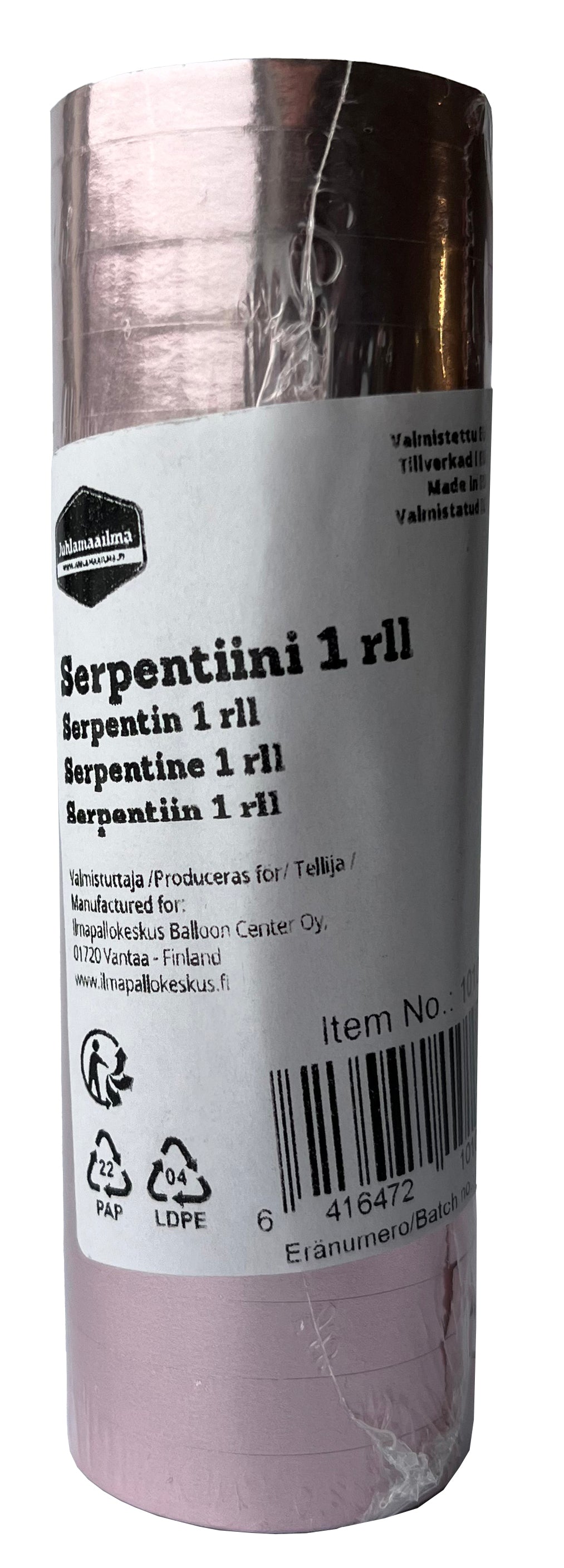 Serpentiini ruusukulta 1 rll/pkt