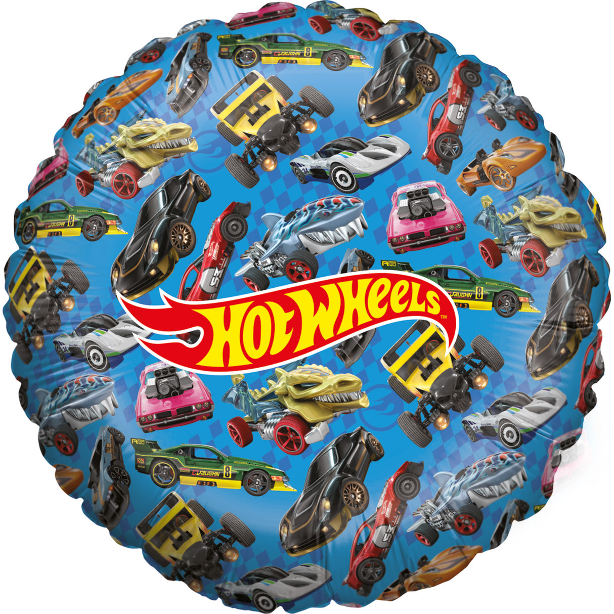 Hot Wheels logo foliopallo