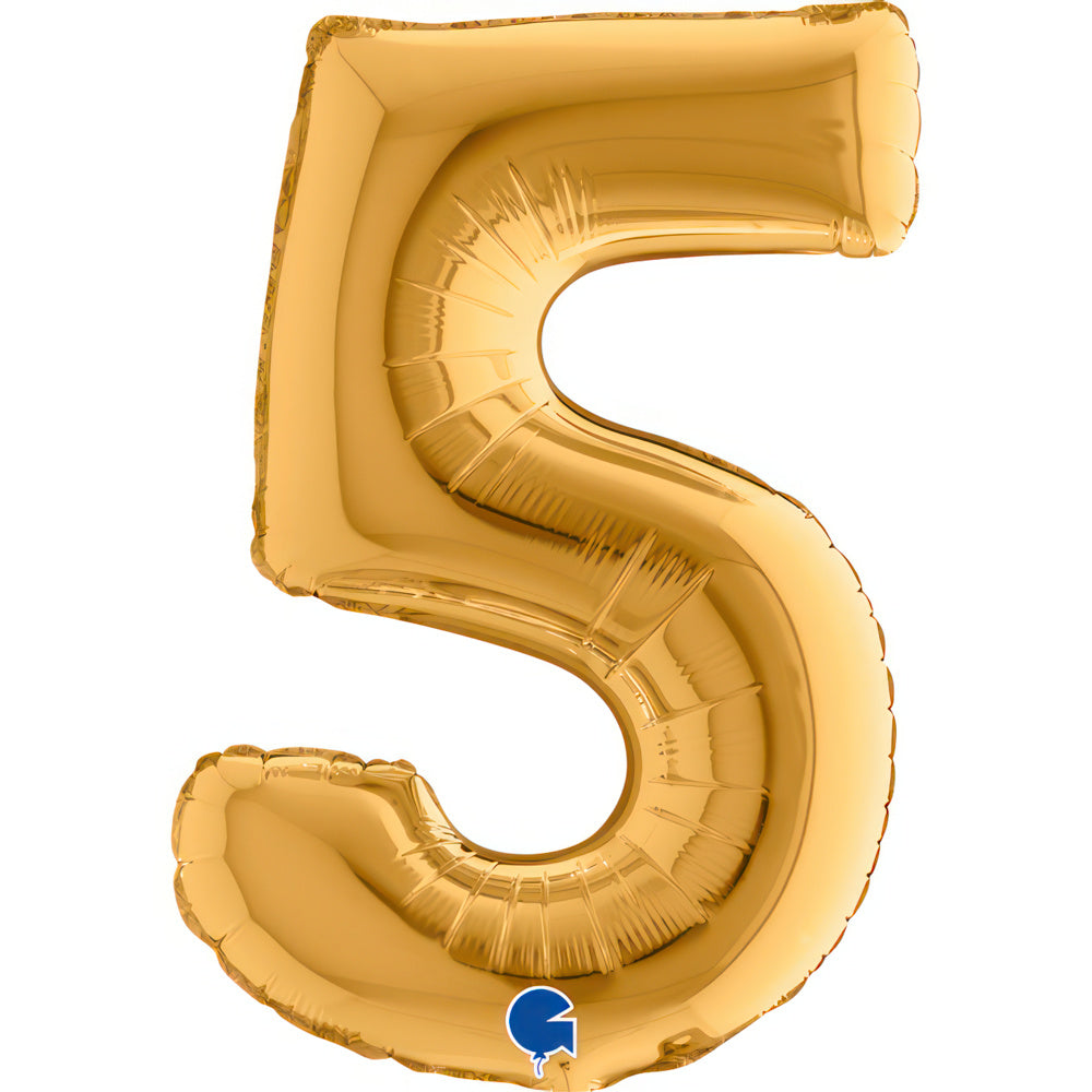 Numerofolio 5 kullanvärinen puhallettava 35 cm