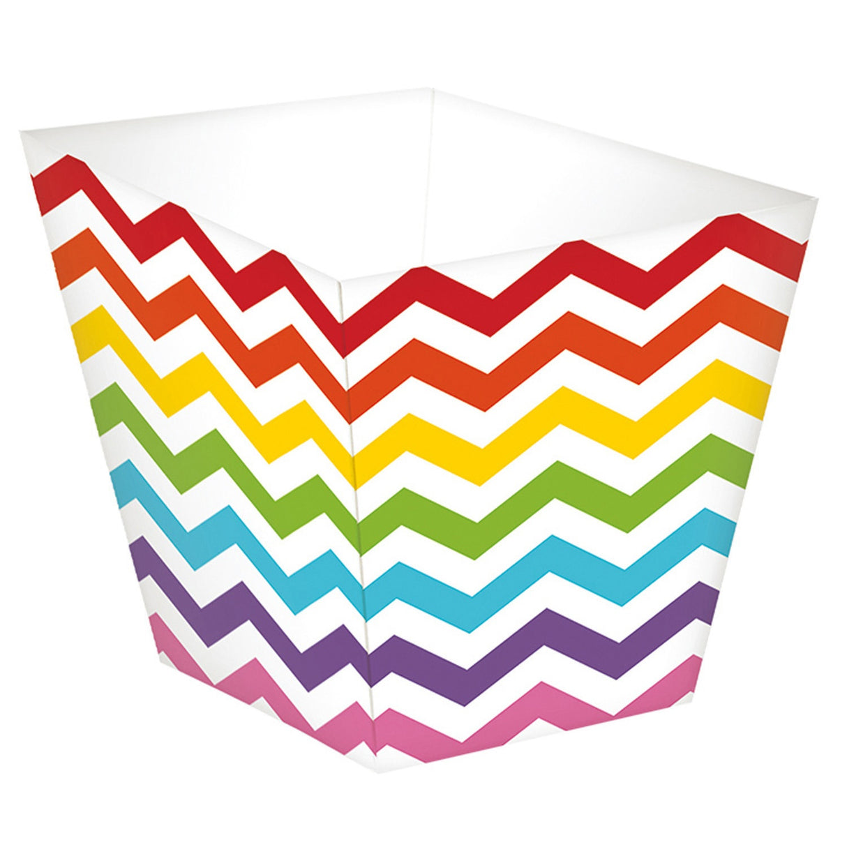 Chevron tarjoilukippo, neliö värikäs 36 kpl/pkt