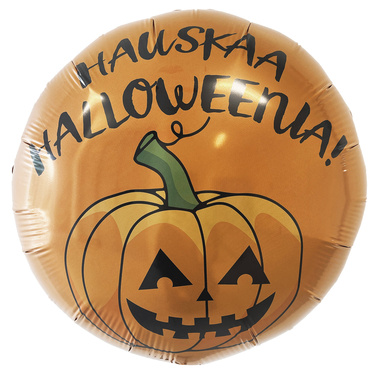 Hauskaa Halloweenia kurpitsa foliopallo 5 kpl/pkt