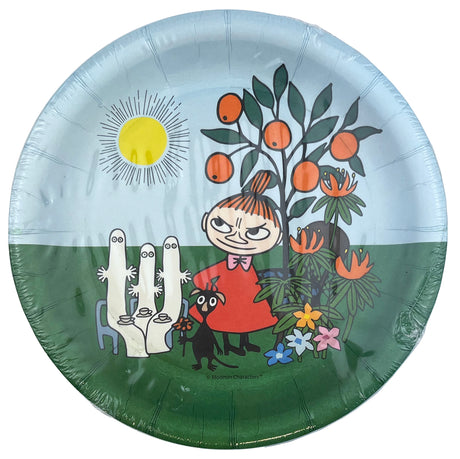 Muumi pahvilautanen 18 cm 8 kpl/pkt