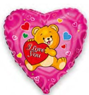 Love foliopallo (pakattu 5 kpl/pss)