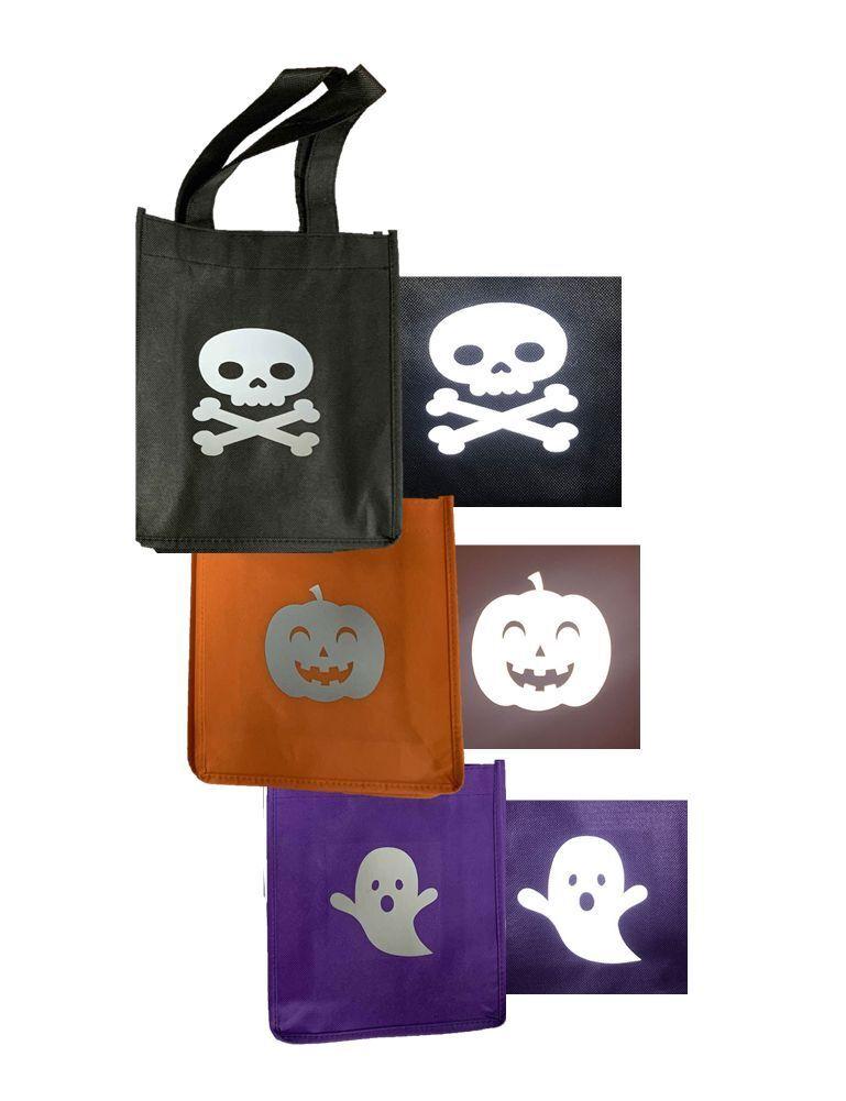 Heijastava karkki tai kepponen -kassi, lajitelmatuote 3 erilaista