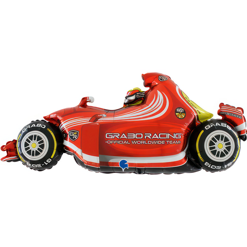 Punainen formula-auto muotofolio