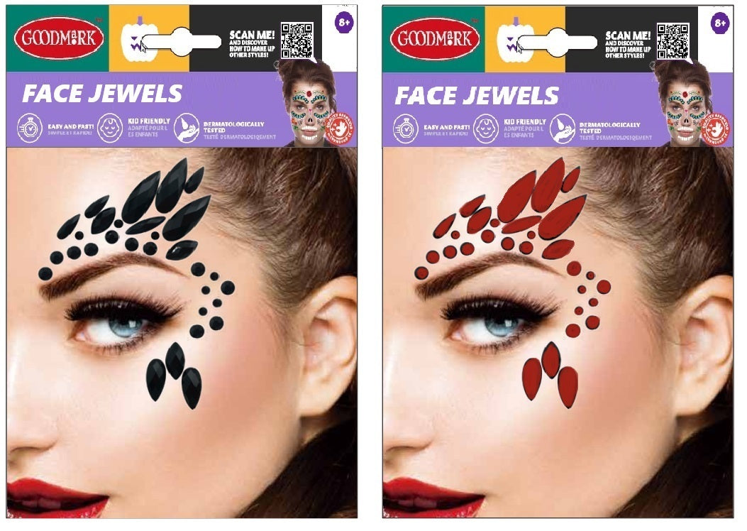 Kasvotimantit lajitelmatuote, 2 erilaista