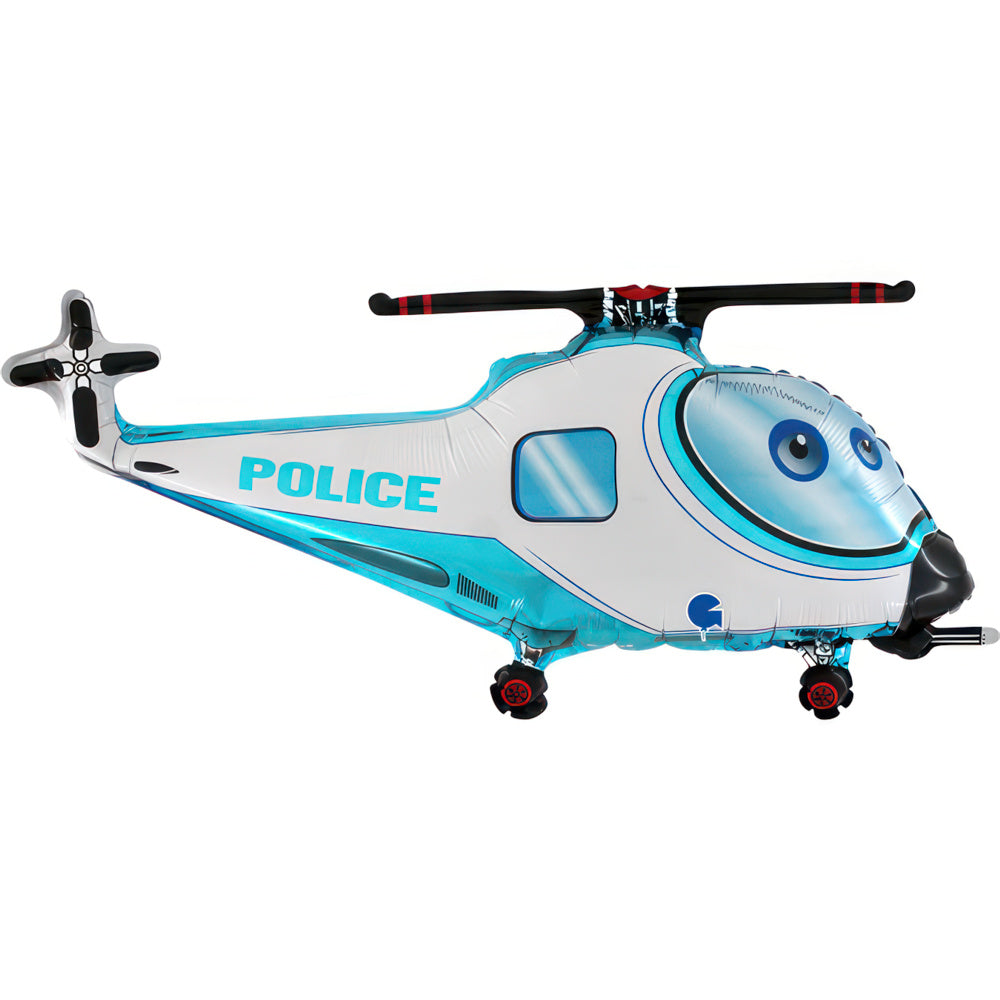 Poliisi helikopteri muotofolio