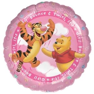 Nalle Puh: -It's a girl foliopallo