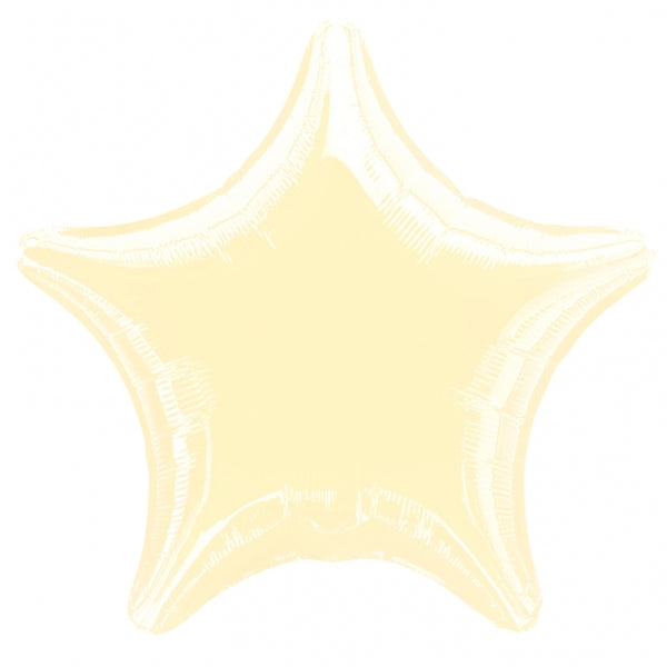Vanilija tähti foliopallo