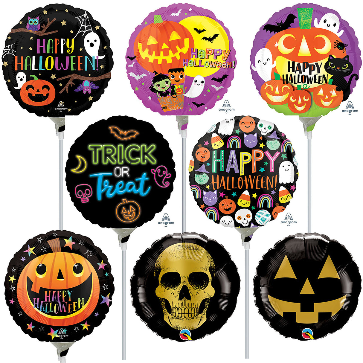 Halloween minitikkupallosekoitus, täytetty