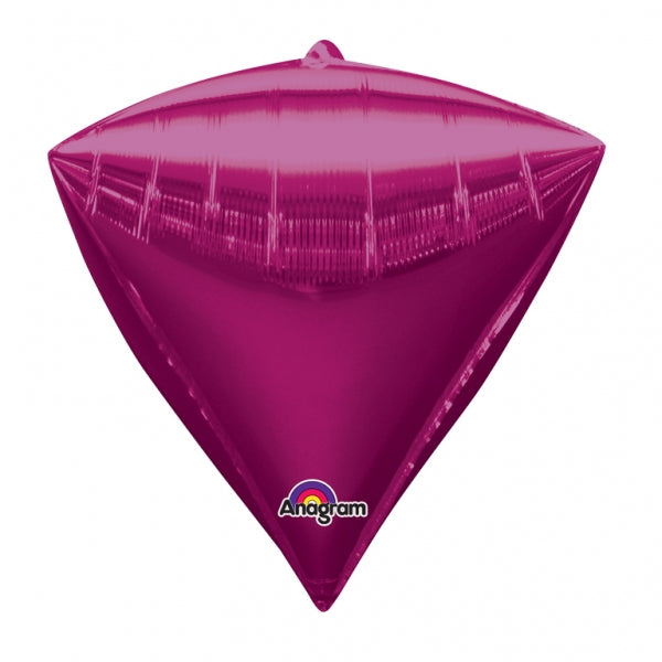Timantti pinkki 3D muotofoliopallo