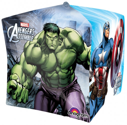 Avengers kuutio 3D muotofoliopallo