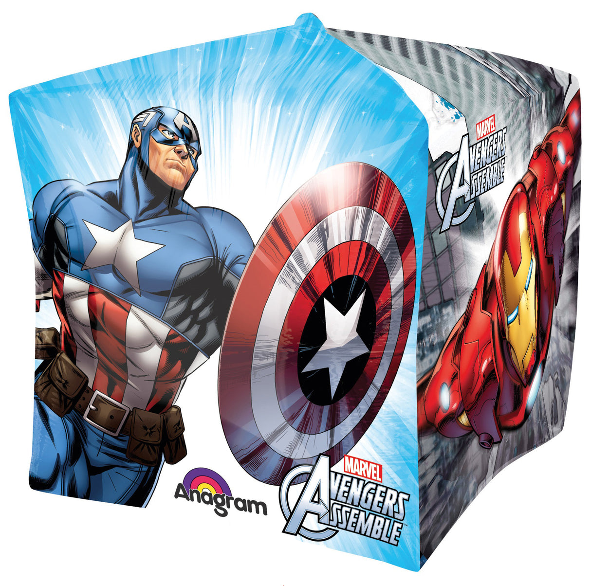 Avengers kuutio 3D muotofoliopallo