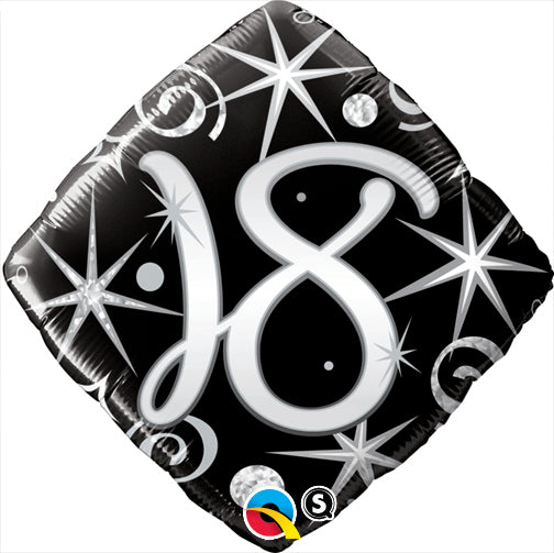 Elegantti numero "18" foliopallo