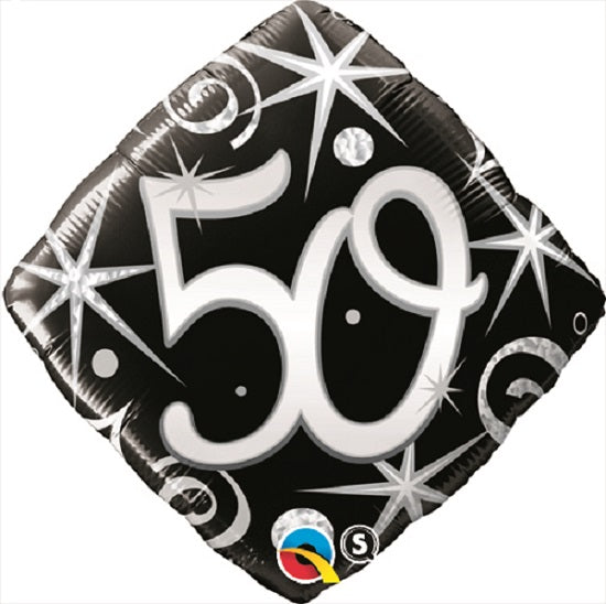 Elegantti numero "50" foliopallo