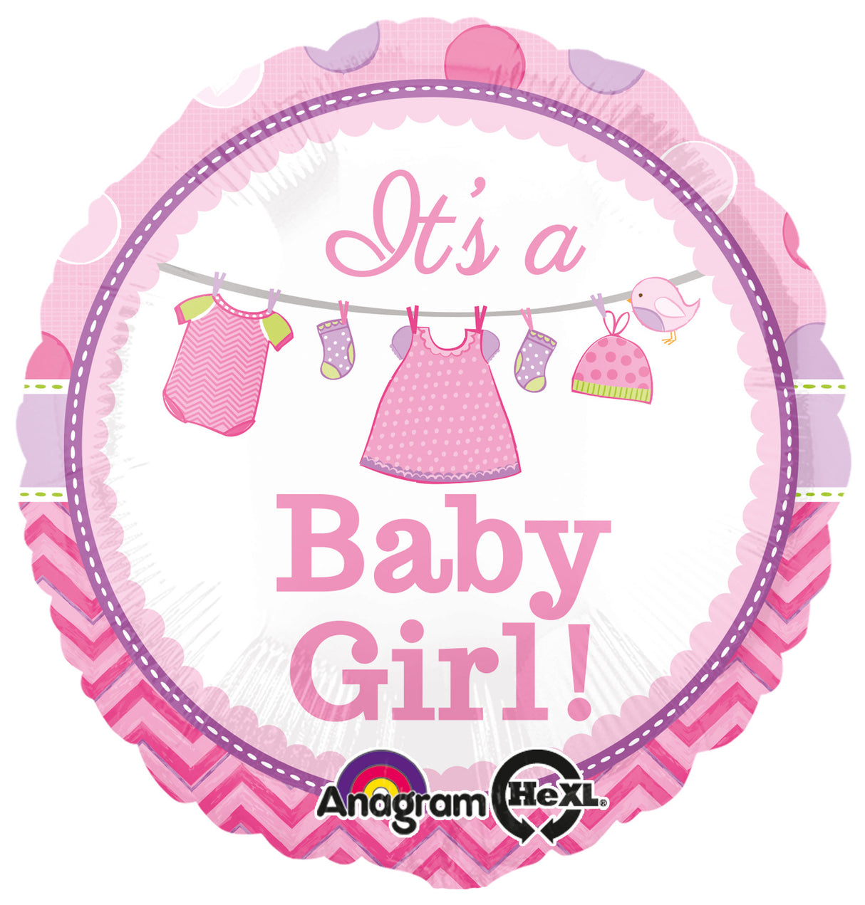 Baby girl foliopallo