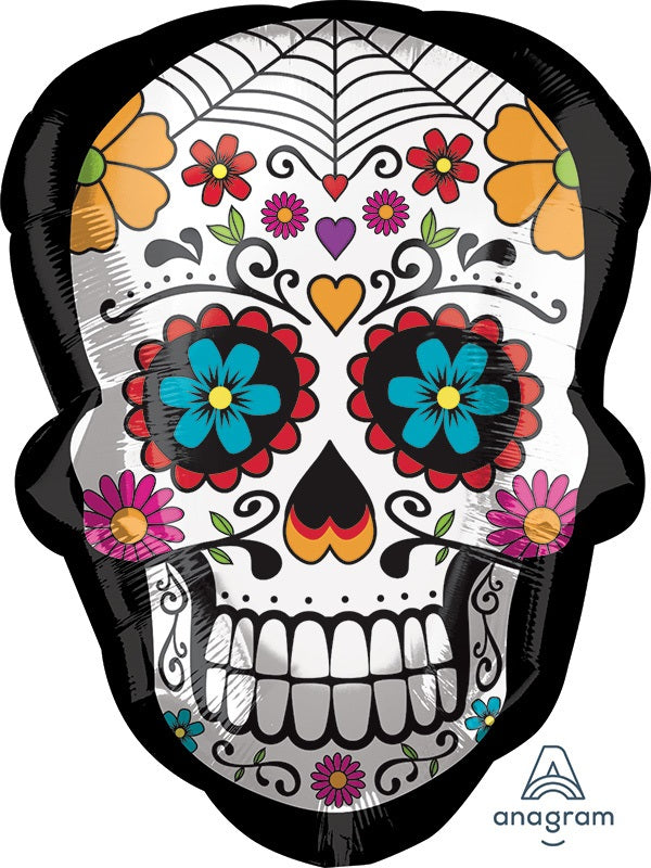 Sugar skull muotofoliopallo