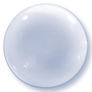 Läpinäkyvä deco kuplailmapallo