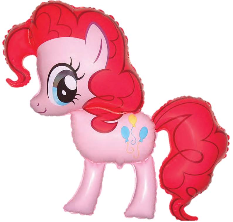 My Little Pony Pinkie Pie muotofoliopallo 5 kpl/pkt